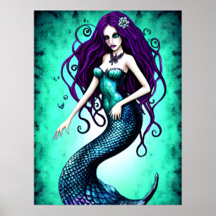Poster de la sirène d'Imaginaire