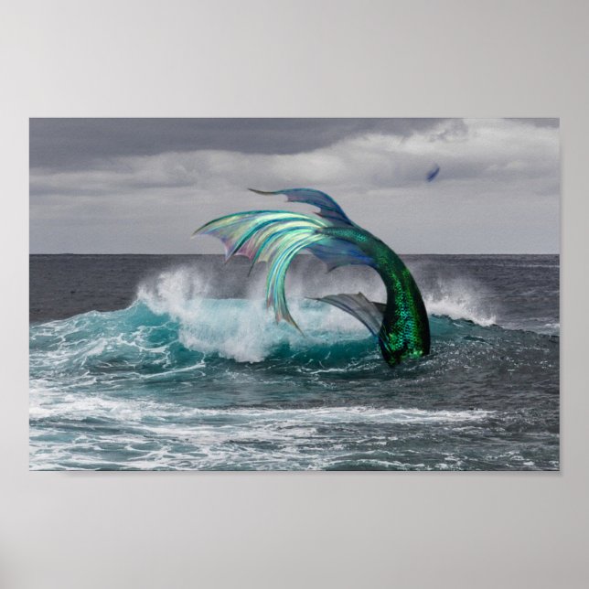 Poster de la Sirène et de la Mer (Devant)