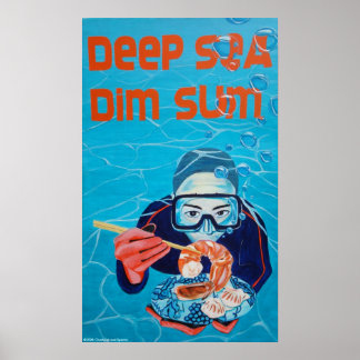 Poster de la somme de l'extrémité de la mer