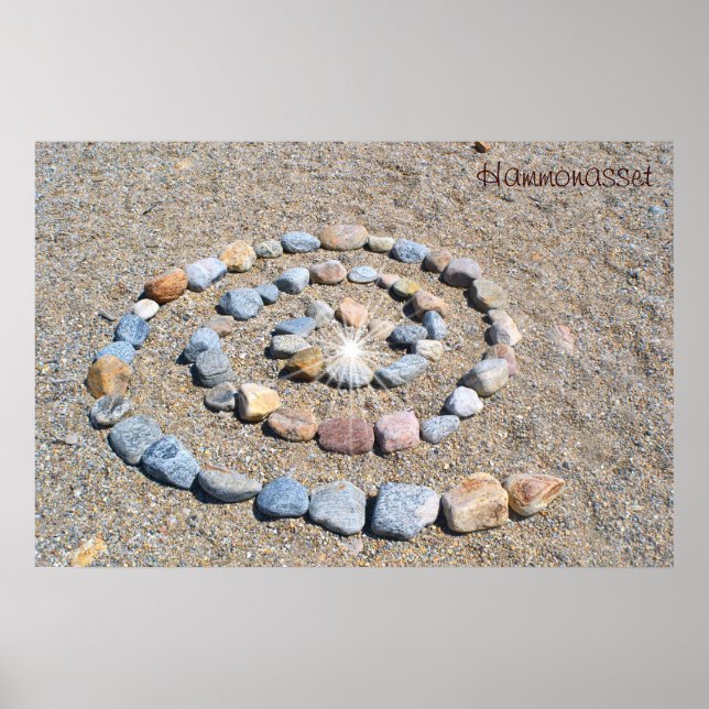 Poster de la spirale Hammonasset (Devant)