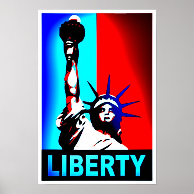 Poster de la Statue de la Liberté (Devant)