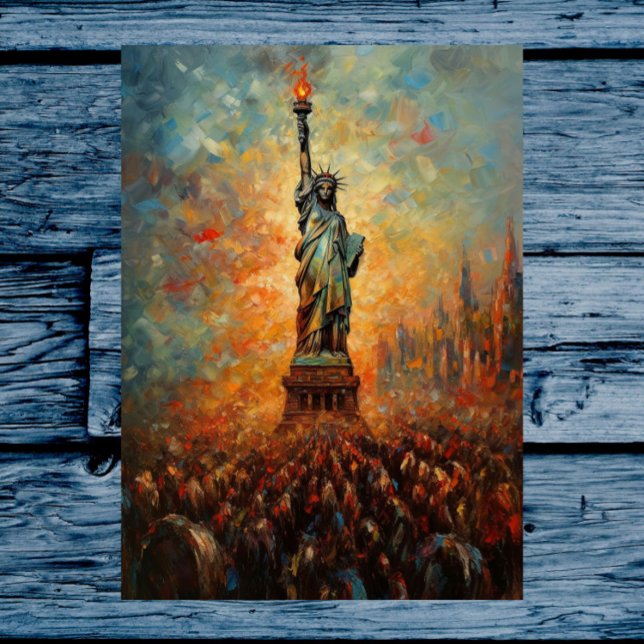 Poster de la Statue de la Liberté (Créateur téléchargé)