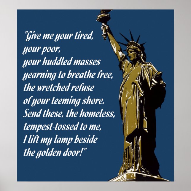 Poster de la Statue de la Liberté (Devant)