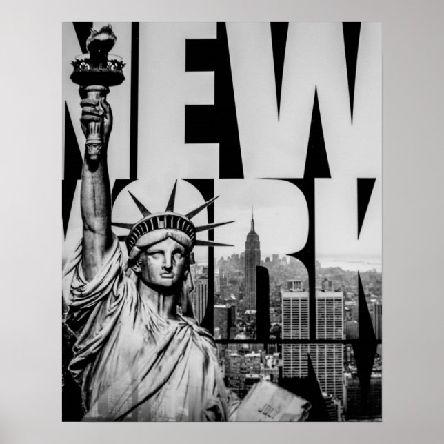 Poster de la Statue de la Liberté (Devant)