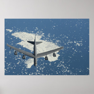 Poster de la stratoforteresse B-52H