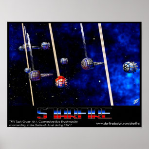 Poster de la TFN TG 19.1 à la bataille de Duval