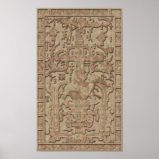 Poster de la Tombe de Pacal (Devant)