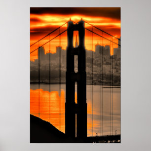 Poster de la tour Golden Gate