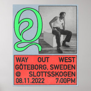 Poster de la tournée Q Marsden