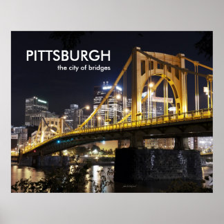 Poster de la ville des ponts