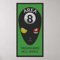 Poster de la zone huit portes