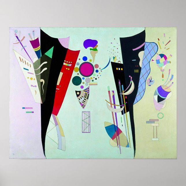 Poster de l'accord réciproque Kandinsky (Devant)