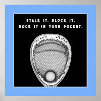 Poster de Lacrosse Goalie