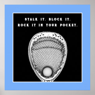 Poster de Lacrosse Goalie