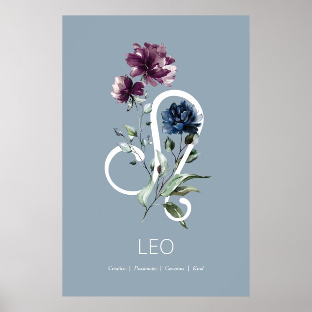 Poster de l'affiche de l'étoile Leo Zodiac (Devant)
