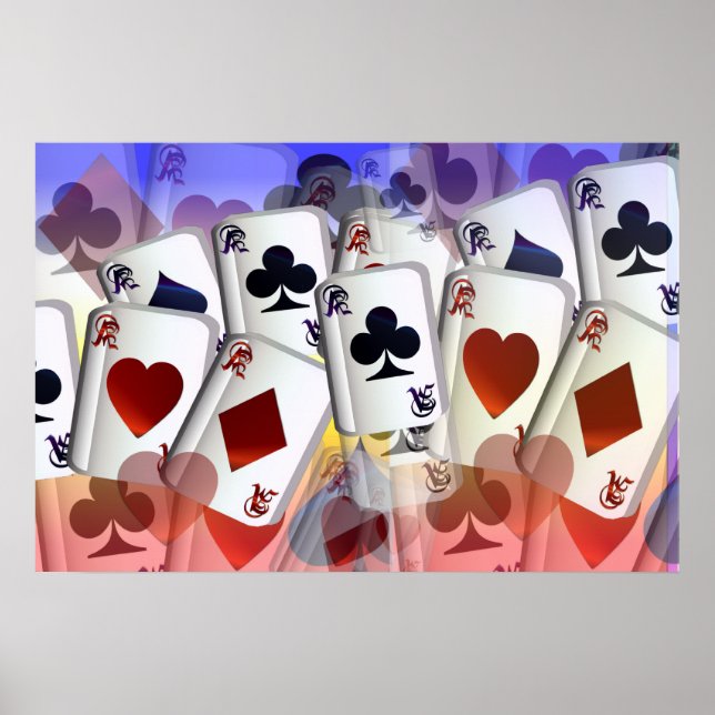 Poster de l'affiche du groupe BG Four Aces (arc en (Devant)