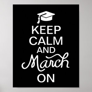 Poster de l'affiche Garder le calme et Marcher sur