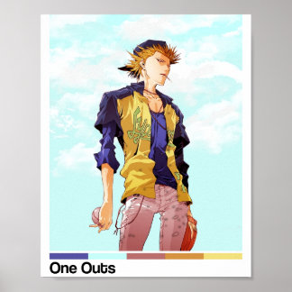 Poster de l'affiche One Outs Anime