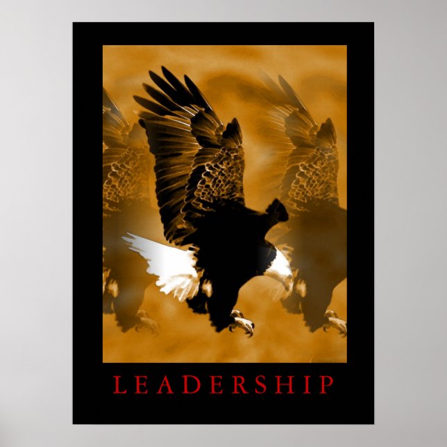 Poster de l'aigle d'atterrissage (Devant)