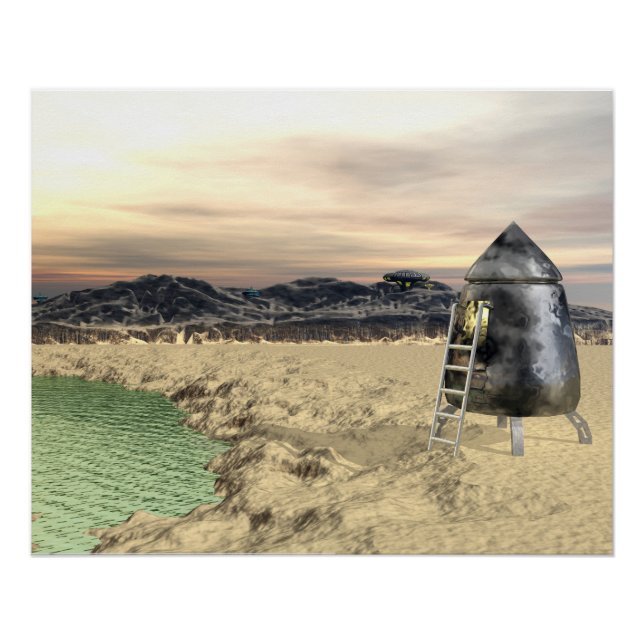 Poster de l'Alien Lander (Devant)