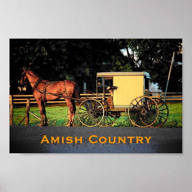 Poster de l'Amish Country (Devant)