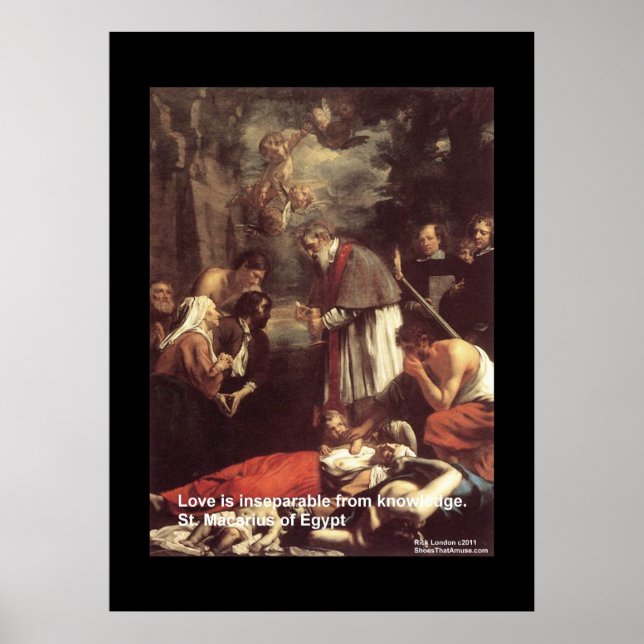 Poster De L'Amour Et Des Connaissances De St Macar (Devant)
