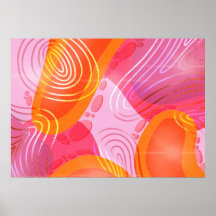 Poster de lampes de lave