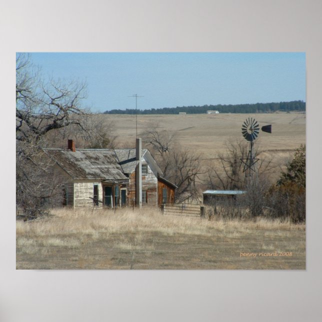 Poster de l'ancienne ferme (Devant)