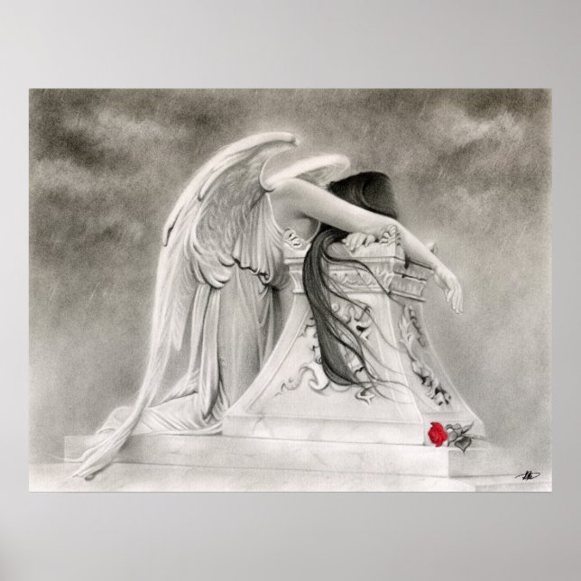 Poster de l'ange de pleurs (Devant)