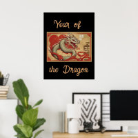 Poster de l'année du dragon