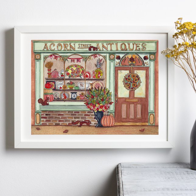 Poster de l'antiquaire Thanksgiving (Créateur téléchargé)
