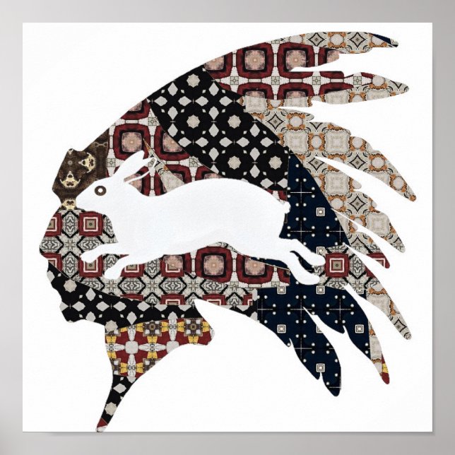 Poster de lapin (Devant)