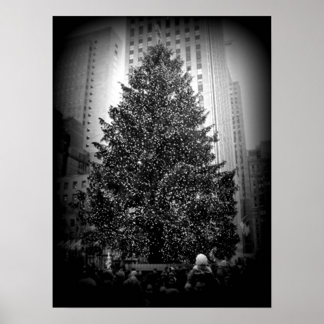 Poster de l'arbre de Noël Rockefeller (Devant)