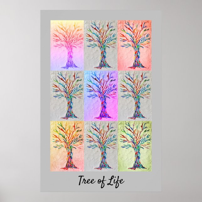 Poster de l'arbre de vie (Devant)