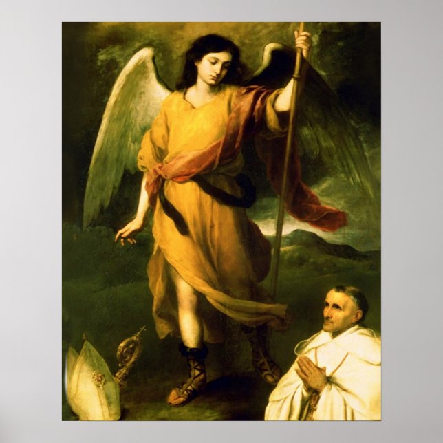 Poster de l'archange St Raphael A (Devant)