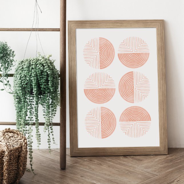 Poster de l'art géométrique circulaire moderne Pos (Créateur téléchargé)