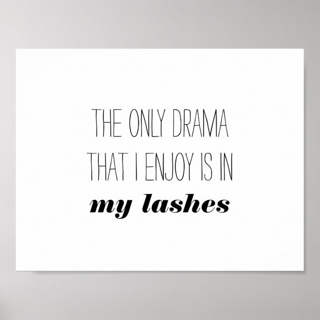 Poster de Lash Drama (Devant)