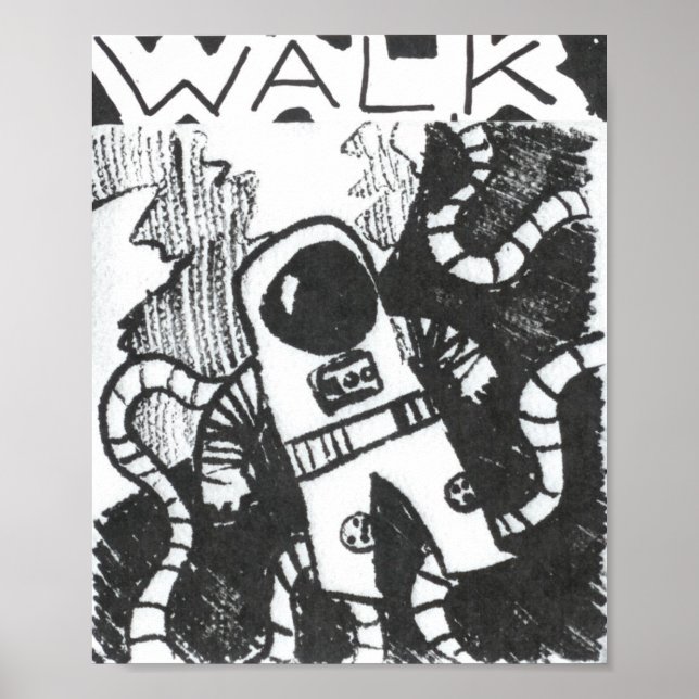 Poster de l'astronaute (Devant)