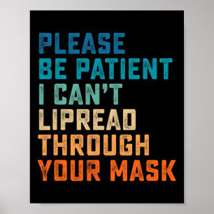 Poster De L'Audience Sale Signal De L'Audience Sourds Han