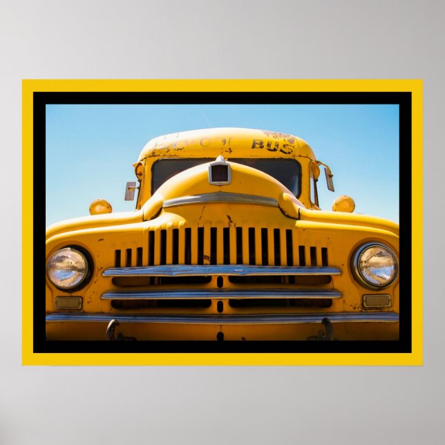 Poster de l'autobus scolaire (Devant)