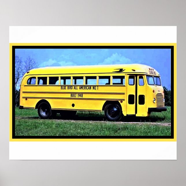 Poster de l'autobus scolaire (Devant)
