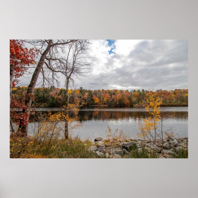 Poster de l'automne à Haviland Cove Beach (Devant)