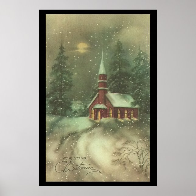 Poster de l'église Joyeux Noël (Devant)