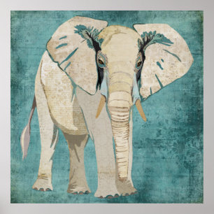 Poster de l'éléphant blanc