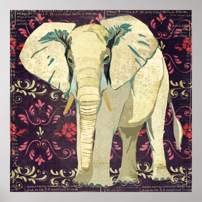 Poster de l'éléphant blanc (Devant)