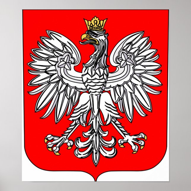 Poster De L'Emblème De Pologne (Devant)