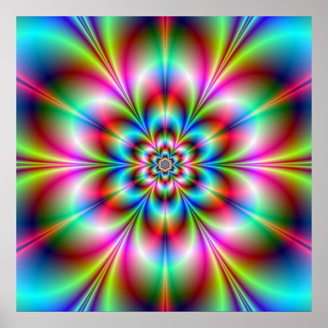 Poster de l'énergie des fleurs (Devant)