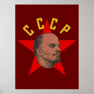 Poster de Lenin CCCP