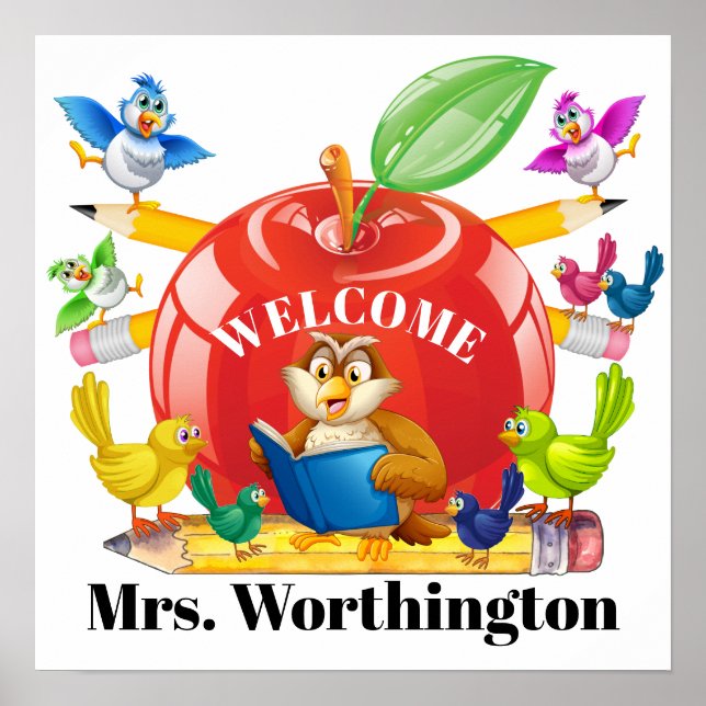 Poster de l'enseignant (Devant)