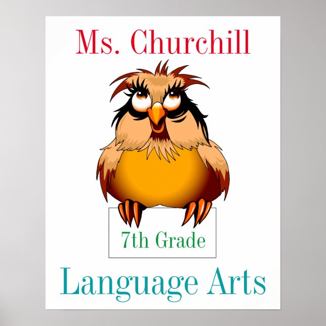 Poster de l'enseignant - SRF (Devant)